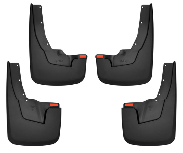Husky Liners 19-22 RAM 1500 w/ OEM Fender Flares Custom-Molded Front & Rear Mud Guards Husky Liners Mud Flaps  AXOPROS