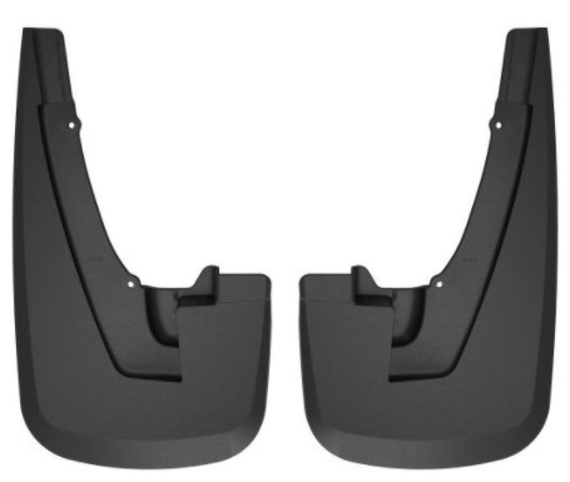 Husky Liners 19-22 RAM 2500/3500 w/o OEM Fender Flares Custom Front Mud Guards - Black Husky Liners Mud Flaps  AXOPROS