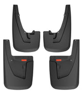Husky Liners 19-22 RAM 2500/3500 w/o OEM Fender Flares Custom Front & Rear Mud Guard Set - Black Husky Liners Mud Flaps  AXOPROS