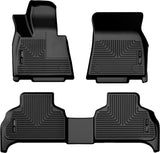 Husky Liners 19-23 BMW X5 Weatherbeater Black Front & 2nd Seat Floor Liners Husky Liners Floor Mats - Rubber  AXOPROS