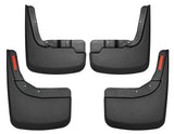 Husky Liners 19-23 Chevrolet Silverado 1500 (Excl. ZR2/TBoss) Front and Rear Mud Guards - Black Husky Liners Mud Flaps  AXOPROS