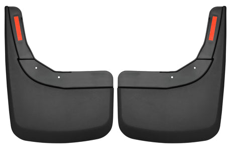 Husky Liners 19-23 Chevrolet Silverado 1500 (Excl. ZR2/TBoss) Rear Mud Guards - Black Husky Liners Mud Flaps  AXOPROS