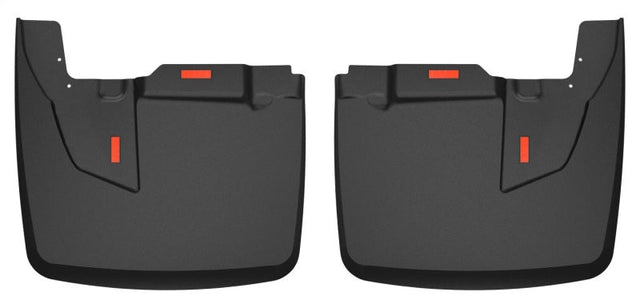 Husky Liners 19-23 Dodge Ram 3500 DUAL REAR WHEELS OEM Fender Flares Husky Liners Mud Flaps  AXOPROS