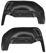 Husky Liners 19-23 GMC Sierra 1500 Black Rear Wheel Well Guards Husky Liners Wheel Well Liners  AXOPROS