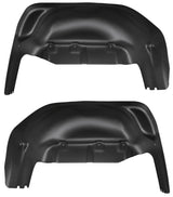 Husky Liners 19-23 GMC Sierra 1500 Black Rear Wheel Well Guards Husky Liners Wheel Well Liners  AXOPROS