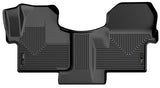 Husky Liners 19-23  Mercedes-Benz Sprinter 2500/3500 WeatherBeater Front Row Black Floor Liners Husky Liners Floor Mats - Rubber  AXOPROS