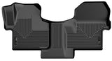 Husky Liners 19-23  Mercedes-Benz Sprinter 2500/3500 WeatherBeater Front Row Black Floor Liners Husky Liners Floor Mats - Rubber  AXOPROS