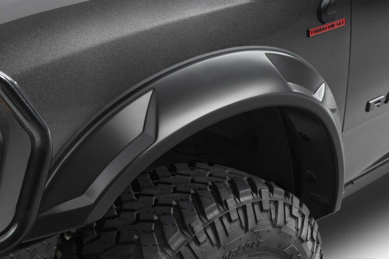 Husky Liners 19-23 RAM 2500/3500 DRT Style Fender Flares (Smooth) 4pc - Blk Husky Liners Fender Flares  AXOPROS