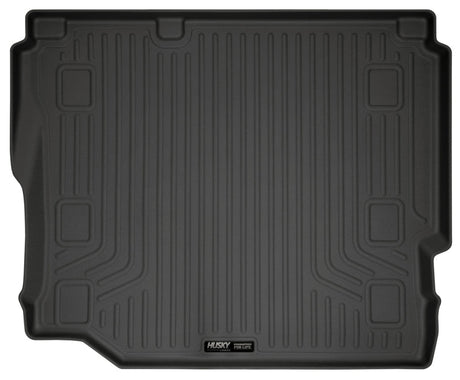 Husky Liners 19-24 Jeep Wrangler JLU WeatherBeater Black Rear Cargo Liner Husky Liners Floor Mats - Rubber  AXOPROS