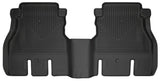 Husky Liners 19-24 Jeep Wrangler JLU WeatherBeater Second Row Black Floor Liners Husky Liners Floor Mats - Rubber  AXOPROS