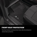 Husky Liners 19-24 JLU Jeep Wrangler 4 Door X-Act Contour Black Floor Liners (2nd Seat) Husky Liners Floor Mats - Rubber  AXOPROS