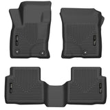 Husky Liners 20-21 Ford Escape All Models Exc Hybrid Weatherbeater Front and 2nd Seat Liners - BLK Husky Liners Floor Mats - Rubber  AXOPROS