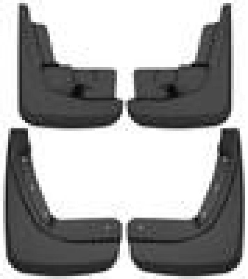 Husky Liners 20-21 Ford Explorer Front and Rear Mud Guard Set - Black Husky Liners Mud Flaps  AXOPROS