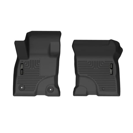 Husky Liners 20-22 Ford Escape Hybrid Front Floor Liners - Black Husky Liners Floor Mats - Rubber  AXOPROS