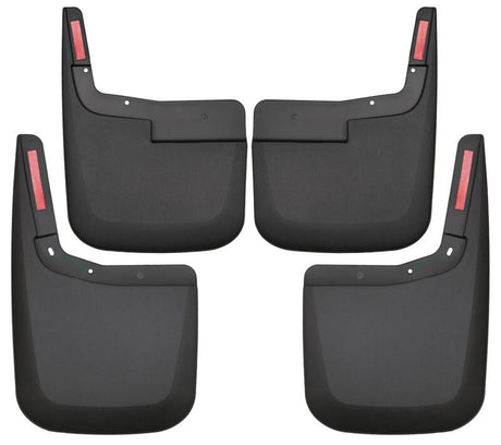 Husky Liners 20-23 Chevrolet Silverado 2500/3500 HD (Excl. Dually) Front/Rear Mud Guards - Black Husky Liners Mud Flaps  AXOPROS