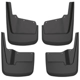Husky Liners 20-23 GMC Sierra 2500/3500 HD (Excl. Dually) Front & Rear Mud Guards - Black Husky Liners Mud Flaps  AXOPROS