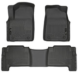 Husky Liners 2011 Infiniti QX56 WeatherBeater Combo Black Floor Liners Husky Liners Floor Mats - Rubber  AXOPROS
