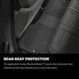 Husky Liners 2012 Dodge Ram 1500/2500 Crew Cab WeatherBeater Combo Black Floor Liners Husky Liners Floor Mats - Rubber  AXOPROS