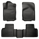 Husky Liners 2012 Mercedes ML350 WeatherBeater Combo Black Floor Liners Husky Liners Floor Mats - Rubber  AXOPROS