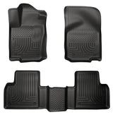 Husky Liners 2012 Mercedes ML350 WeatherBeater Combo Black Floor Liners Husky Liners Floor Mats - Rubber  AXOPROS