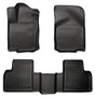 Husky Liners 2012 Mercedes ML350 WeatherBeater Combo Black Floor Liners Husky Liners Floor Mats - Rubber  AXOPROS