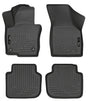 Husky Liners 2012 Volkswagen Passat WeatherBeater Combo Black Floor Liners Husky Liners Floor Mats - Rubber  AXOPROS