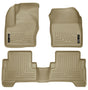 Husky Liners 2013 Ford Escape WeatherBeater Combo Tan Floor Liners Husky Liners Floor Mats - Rubber  AXOPROS
