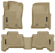 Husky Liners 2013 Toyota 4Runner WeatherBeater Tan Front & 2nd Seat Floor Liners Husky Liners Floor Mats - Rubber  AXOPROS