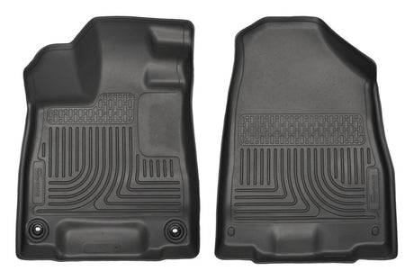 Husky Liners 2014 Acura MDX All Models Weatherbeater Black Front Floor Liners Husky Liners Floor Mats - Rubber  AXOPROS