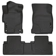 Husky Liners 2014 Honda Civic Sedan WeatherBeater Black Front & 2nd Seat Floor Liners Husky Liners Floor Mats - Rubber  AXOPROS