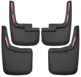 Husky Liners 2015-2017 Ford F-150 w/ OE Fender Flares Front and Rear Mud Guards - Black Husky Liners Mud Flaps  AXOPROS