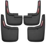 Husky Liners 2015-2017 Ford F-150 w/ OE Fender Flares Front and Rear Mud Guards - Black Husky Liners Mud Flaps  AXOPROS