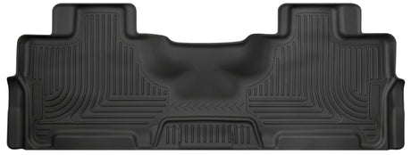Husky Liners 2015 Ford Expedition/Lincoln Navigator WeatherBeater 2nd Row Black Floor Liner Husky Liners Floor Mats - Rubber  AXOPROS