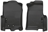 Husky Liners 2015 Ford Expedition/Lincoln Navigator WeatherBeater Front Black Floor Liners Husky Liners Floor Mats - Rubber  AXOPROS