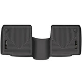 Husky Liners 2015 Ford Explorer WeatherBeater 2nd Row Black Floor Liner Husky Liners Floor Mats - Rubber  AXOPROS