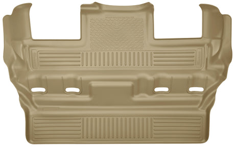 Husky Liners 2015 GM Escalade/Tahoe/Yukon WeatherBeater Tan 3rd Seat (Bucket 2nd) Floor Liner Husky Liners Floor Mats - Rubber  AXOPROS