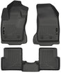 Husky Liners 2015 Jeep Renegade Weatherbeater Black Front and Second Row Floor Liners Husky Liners Floor Mats - Rubber  AXOPROS