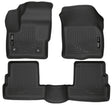 Husky Liners 2015 Lincoln MKC WeatherBeater Black Front & Second Seat Floor Liner Husky Liners Floor Mats - Rubber  AXOPROS