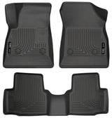 Husky Liners 2016-2017 Chevrolet Cruze WeatherBeater Combo Floor Liners - Black Husky Liners Floor Mats - Rubber  AXOPROS