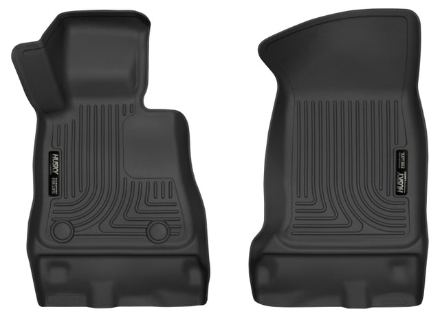 Husky Liners 2016+ Chevrolet Camaro X-Act Contour Black Front Floor Liners Husky Liners Floor Mats - Rubber  AXOPROS