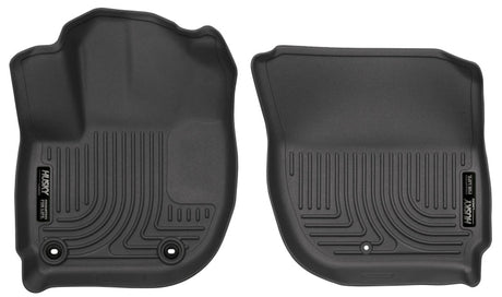 Husky Liners 2016 Honda HR-V Weatherbeater Black Front Floor Liners Husky Liners Floor Mats - Rubber  AXOPROS