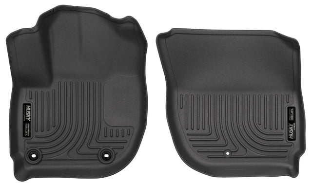 Husky Liners 2016 Honda HR-V Weatherbeater Black Front Floor Liners Husky Liners Floor Mats - Rubber  AXOPROS