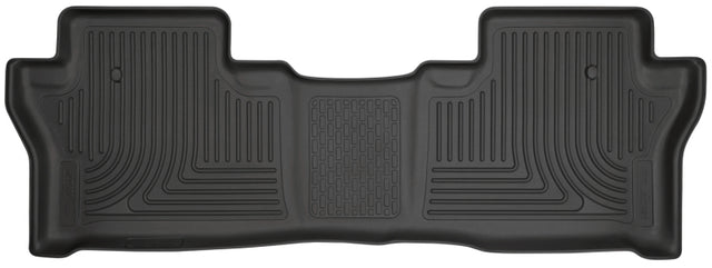 Husky Liners 2016 Honda Pilot WeatherBeater 2nd Row Black Floor Liners Husky Liners Floor Mats - Rubber  AXOPROS
