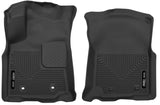 Husky Liners 2016 Toyota Tacoma Double Cab Pickup Black Front Floor Liners Husky Liners Floor Mats - Rubber  AXOPROS