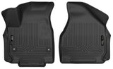 Husky Liners 2017 Chrysler Pacifica WeatherBeater Front Row Black Floor Liners Husky Liners Floor Mats - Rubber  AXOPROS