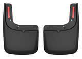 Husky Liners 2017 Ford F-250 / F-350 Super Duty Black Front Mud Guards (w/Flares) Husky Liners Mud Flaps  AXOPROS