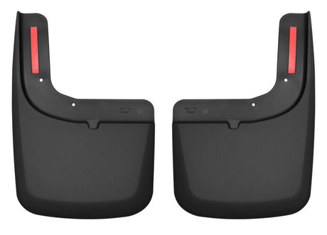Husky Liners 2017 Ford F-250 / F-350 Super Duty Black Front Mud Guards (w/Flares) Husky Liners Mud Flaps  AXOPROS
