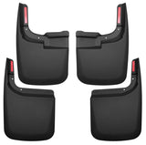 Husky Liners 2017 Ford F-250/F350 Custom-Molded Front and Rear Mud Guards Husky Liners Mud Flaps  AXOPROS