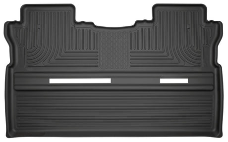 Husky Liners 2017 Honda Ridgeline WeatherBeater 2nd Row Black Floor Liners Husky Liners Floor Mats - Rubber  AXOPROS