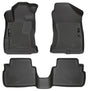 Husky Liners 2017 Subaru Impreza Weatherbeater Black Front & 2nd Seat Floor Liners Husky Liners Floor Mats - Rubber  AXOPROS